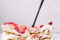 No-Bake Strawberry Dream Cake