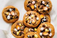 Speckled Cadbury Mini Egg Cookies
