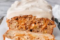 Sticky Caramel Orchard Cake
