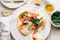 Parma Prosciutto, Arugula and Shaved Grana Padano Pizza