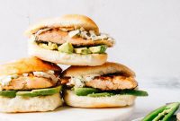 Succulent Flaky Salmon Burgers