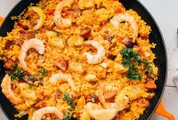 Spanish Surf and Turf Paella