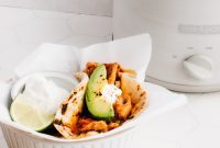 Effortless Crockpot Chicken Tacos