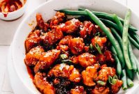 Korean Sticky Gochujang Chicken