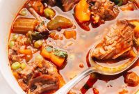 Homestyle Fork-Tender Beef and Vegetable Soup