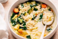 Vibrant Veggie Orzo Soup