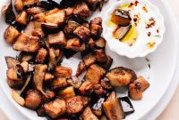 Perfectly Crispy Air-Fried Eggplant