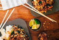 Zesty Peanut Pork & Vegetable Skillet