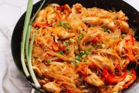 Pad Woon Sen Aromatic Glass Noodle Stir Fry