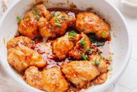 Zesty Ginger Garlic Chicken