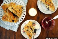Decadent Dark Chocolate Ginger Pear Scones