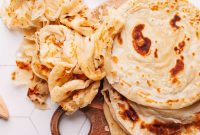 Paratha Golden Layered Indian Flatbread