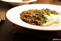 Rich Lentil Stew with Creamy Potato Mash