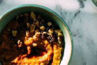 Spiced Carrot Cake Slow Cooker Steel Cut Oats