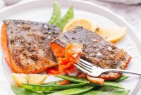Perfectly Moist Flaky Air Fryer Frozen Salmon