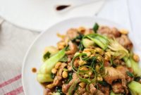 Cashew Chicken and Bok Choy Stir Fry