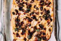 Savory Brussel Sprout Flatbread Appetizer
