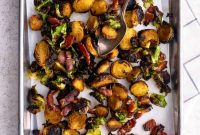 Caramelized Maple Bacon Brussels Sprouts
