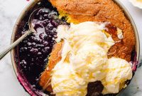 Luscious Blueberry Pudding Cake