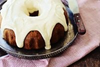 Chai Kissed Apple Cake with Creamy Frosting