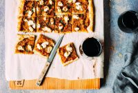 Easy Savory Squash Tart with Roasted Garlic and Goat Cheese