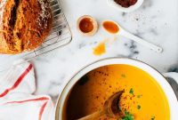 Golden Spiced Apple Carrot Bisque
