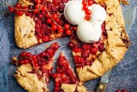 Rustic Cherry Almond Galette