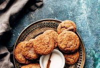 Soft and Chewy Apple-Cinnamon Gingersnaps