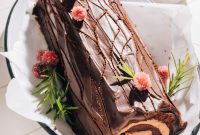 Festive Buche de Noel Yule Log