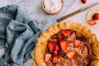 Velvet Strawberry Buttermilk Pie