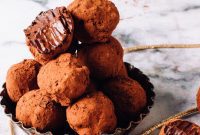 Decadent Three Ingredient Chocolate Truffles