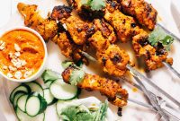 Authentic Thai Satay Skewers