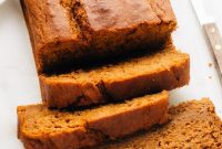 Soft and Moist Pumpkin Banana Bread