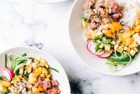 Tropical Tuna Poke with Coconut Bliss