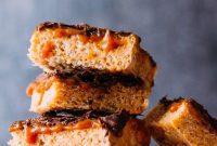 Caramel Sea Salt Krispie Bars