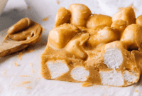 Golden Confetti Peanut Butter Squares