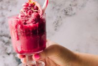 Radiant Beet and Pomegranate Smoothie