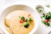 Effortless Golden Coconut Squash Soup with Turmeric and Zesty Ginger