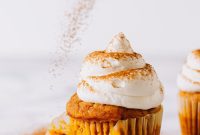Effortless Velvety Pumpkin Cupcakes