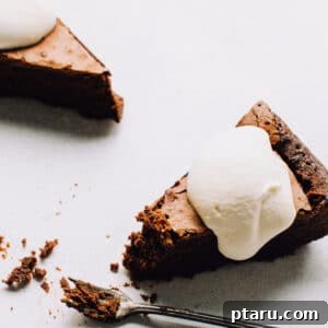 Flourless Chocolate Cake for a recipe card
