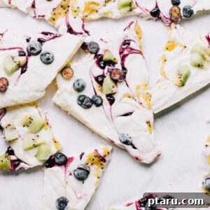 Easy Frozen Yogurt Bark Recipe