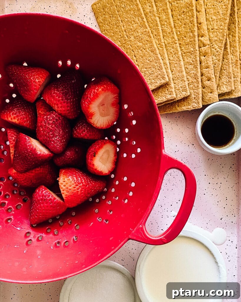 No-Bake Strawberry Dream Cake 3 Ingredients for strawberry icebox cake.