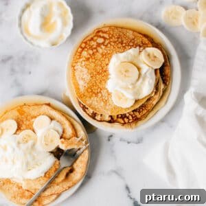 3-Ingredient Banana Pancake Recipe