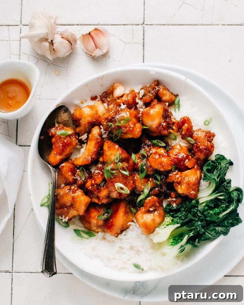 Guilt-Free Honey Garlic Chicken 2 Healthier Honey Garlic Chicken recipe