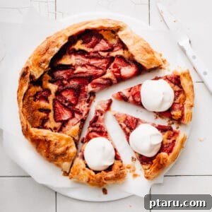 Easy Strawberry Almond Tart Recipe