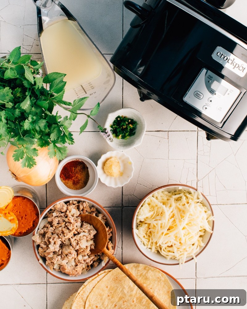 Autumn Harvest Chicken Enchiladas with Spiced Pumpkin Sauce 4 Pumpkin Turkey and Cheese for Enchiladas in Slow Cooker