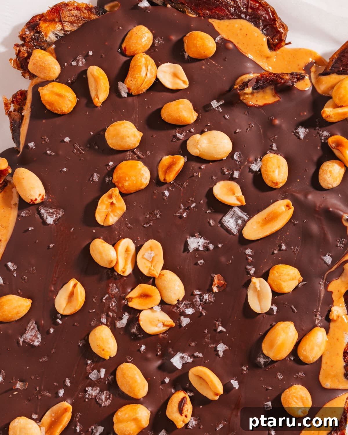 Effortless Festive Bites: 15+ No-Bake Christmas Sweets 14 Date Bark Close Up