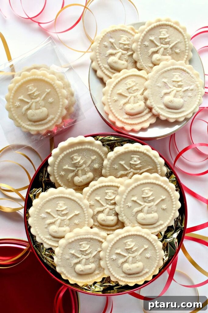 Effortless Festive Bites: 15+ No-Bake Christmas Sweets 23 Plate of No-bake Marzipan Springerle Candy