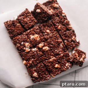 Chocolate Rice Krispie Treats
