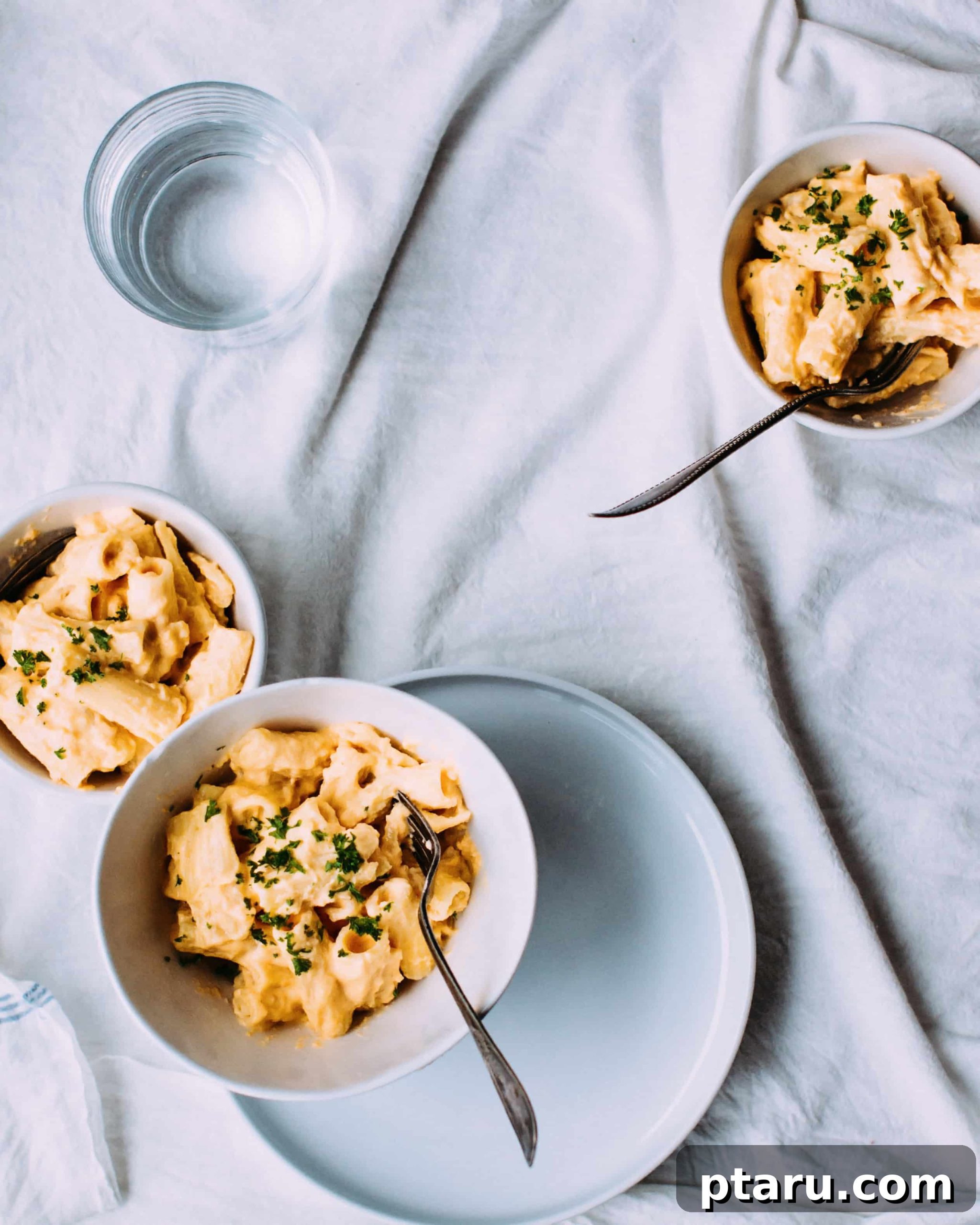 Umami Miso Carrot Macaroni Cheese 2 Delicious Miso Carrot Mac and Cheese in a baking dish, ready to be served
